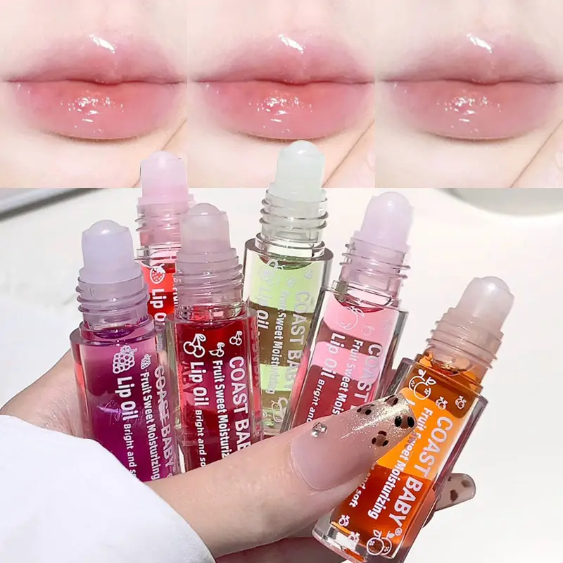 1 Pièces Hydratant Longue Durée Gelée Hydratante Brillant À L'eau Miroir Brillant À Lèvres Transparent Incolore Lèvres Soins Huile À Lèvres Cosmétiques — image 2