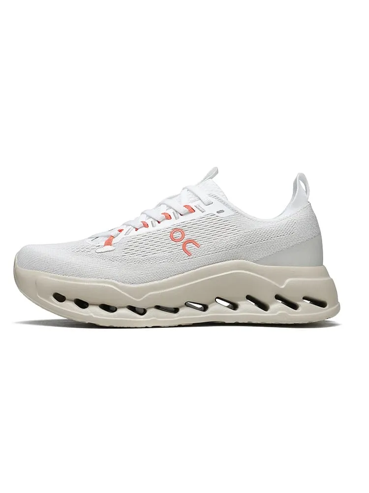 Men's Running Shoes Breathable Mesh Shock Absorption Hollow Out Sole Lightweight Sports Sneakers Non-slip Walking Shoes