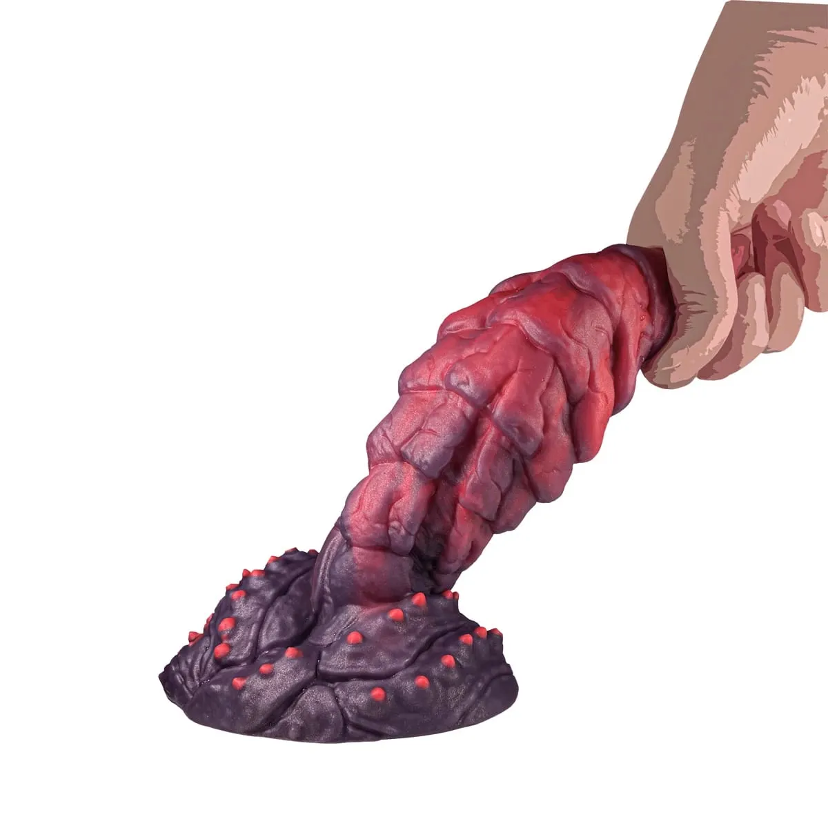 พัฒนาใหม่ Monster Dildo ขนาดใหญ่ Butt Plug อวัยวะเพศชายดูดถ้วยยักษ์ Slav Dildo G-spot กระตุ้นของเล่นสำหรับผู้ใหญ่สำหรับผู้หญิงผู้ชาย — image 5