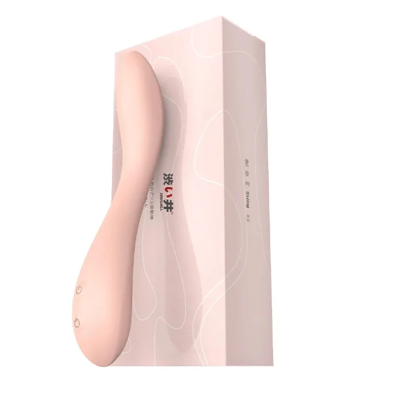 DRY WELL G-Spot Heating Rose Vibrator Clit Tits Anal Stimulator 10 Vibration Modes Waterproof Finger Dildo Sex Toy for Women — image 1