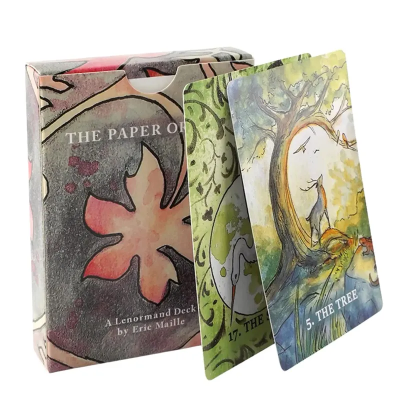 9*6cm Bộ bài Oracle Lenormand bằng giấy 36 lá bài