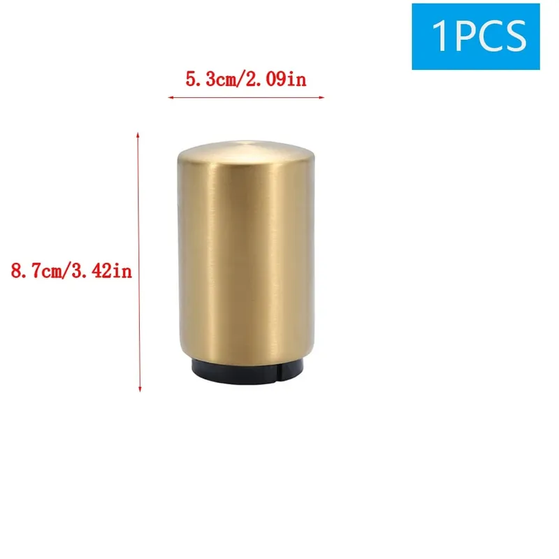 1/2 pz Automatico Apri Bottiglia di Birra Magnete Apri Birra In Acciaio Inox Push Imbottiture Opener Vino Soda Cap Opener Accessorio Da Cucina — image 8