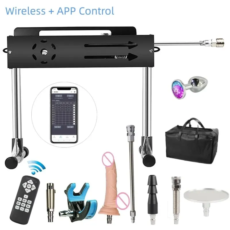 200W เครื่อง Quite & อัจฉริยะ Love เครื่อง Dildos สำหรับสตรีและผู้ชายจังหวะ 1-15 ซม.เครื่อง — image 9
