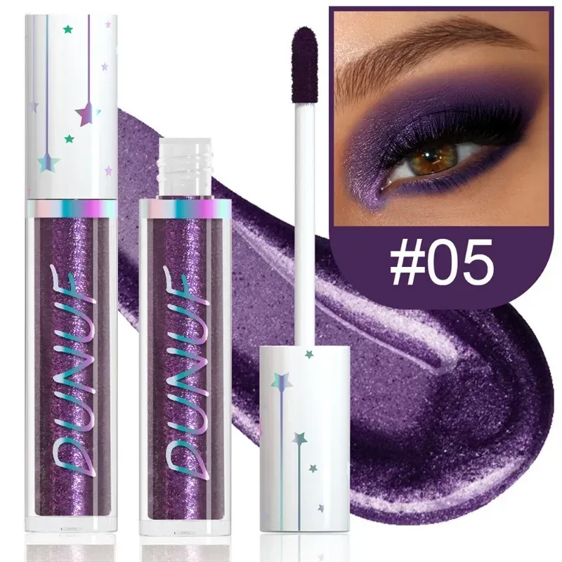 24 Farben Lidschatten-Stick, flüssiger Eyeliner, metallische Farbe, grün, Perlglanz, Glitzer, Lidschatten, wasserfest, Hochglanz-Make-up-Pigment — image 23