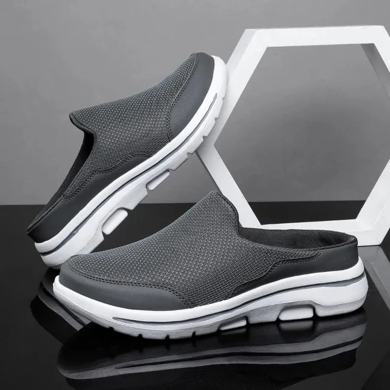 2024 männer Hausschuhe Sommer Atmungsaktiv Haus Hausschuhe Männer Dicken Boden Dias Mode Paar Wanderschuhe Chanclas Hombre — image 9