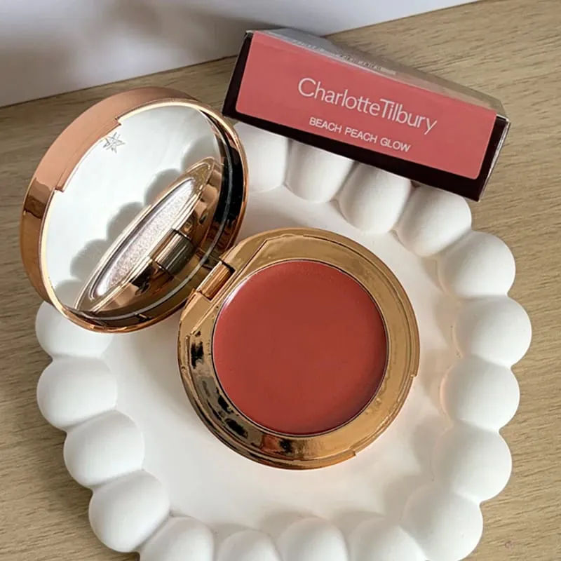 Charlotte Brand Makeup 9 colori ombretto disco 9 g Lasting Nature Ombretto per fondotinta facile da colorare Cosmetici avanzati Tilbury — image 24