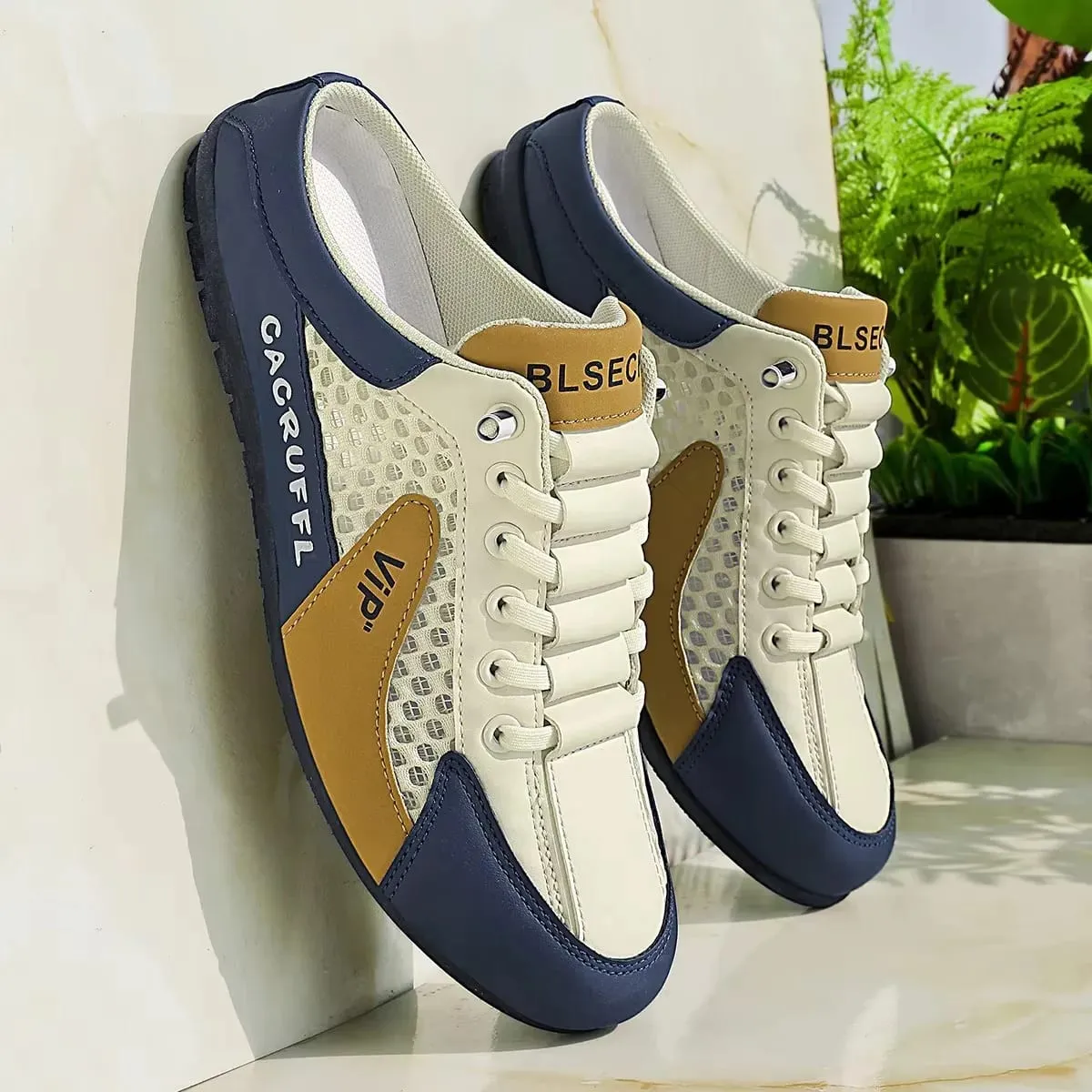 Slip-on casual da uomo: mezze pantofole durevoli, comode, traspiranti ed eleganti