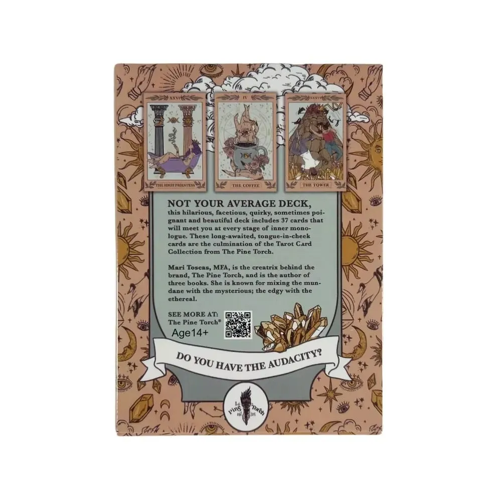 The Audacity Deck Audacity Oracle Cards A 37 Tarot anglais Divination Edition Deck Borad Games — image 4