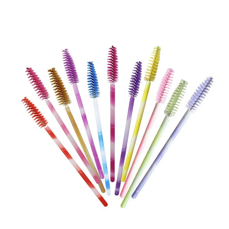 Spazzole per ciglia usa e getta Pennello per sopracciglia Bacchette per mascara Applicatore Strumenti per estensione ciglia cosmetiche Bobine per ciglia per trucco — image 5