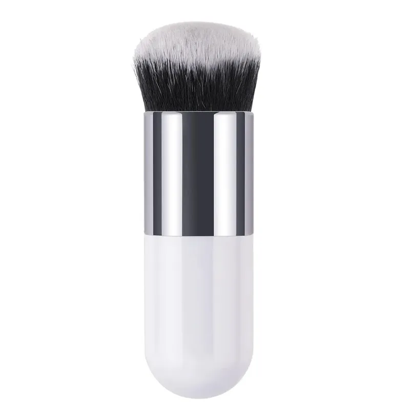 ใหม่ Chubby Pier Foundation Brush แปรงแต่งหน้าครีมแบนแปรงแต่งหน้าเครื่องสำอางมืออาชีพ — image 11