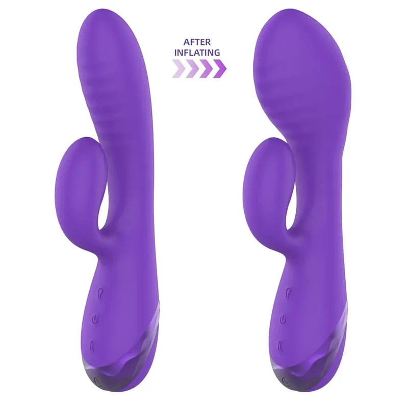 Pengembangan kembung Vibrator G-Spot Massager Clitoris Stimulator Mainan Seks Dewasa untuk Wanita Kesejahteraan Seksual Pelancap Wanita