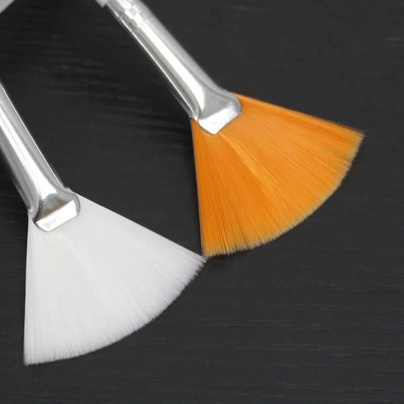 3 pçs pincéis faciais práticos fã maquiagem blush pincéis macios portátil máscara escovas ferramentas cosméticas para mulheres senhoras meninas — image 5