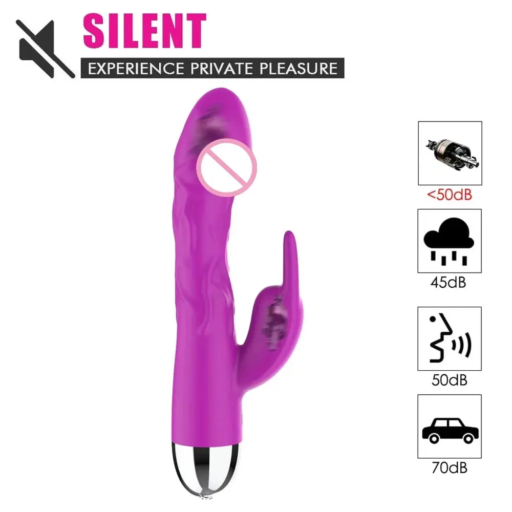 Ogromny silikonowy wibrator Dildo królik dla kobiet stymulacja łechtaczki masaż 10 prędkości G Spot wibrator zabawki erotyczne dla dorosłych