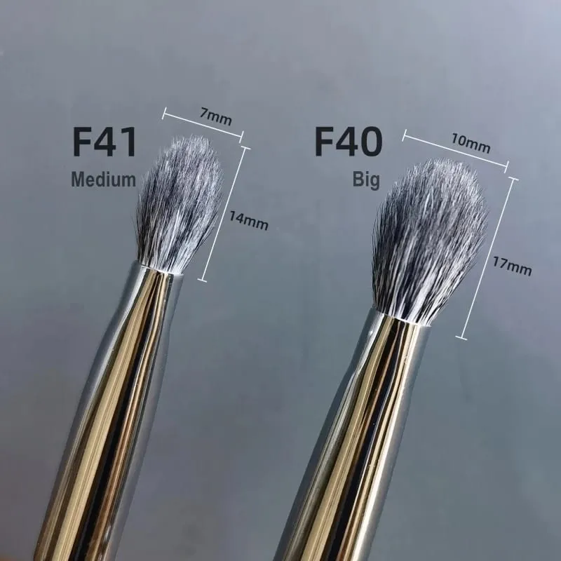 Kuas Eye Shadow Blending Kuas Rias Eyeshadow Alat Rias Rambut Kambing Alami Berbulu Lembut — image 3
