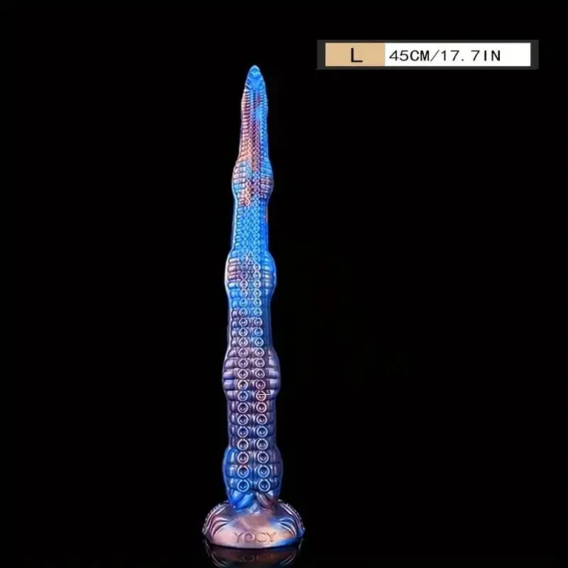 65cm 긴 엉덩이 플러그 흡입 컵 S M L XL XXL 판타지 문어 다리 딜도 라구 딜도 항문 구슬 5 크기 여성을위한 섹스 토이 남자 — image 21