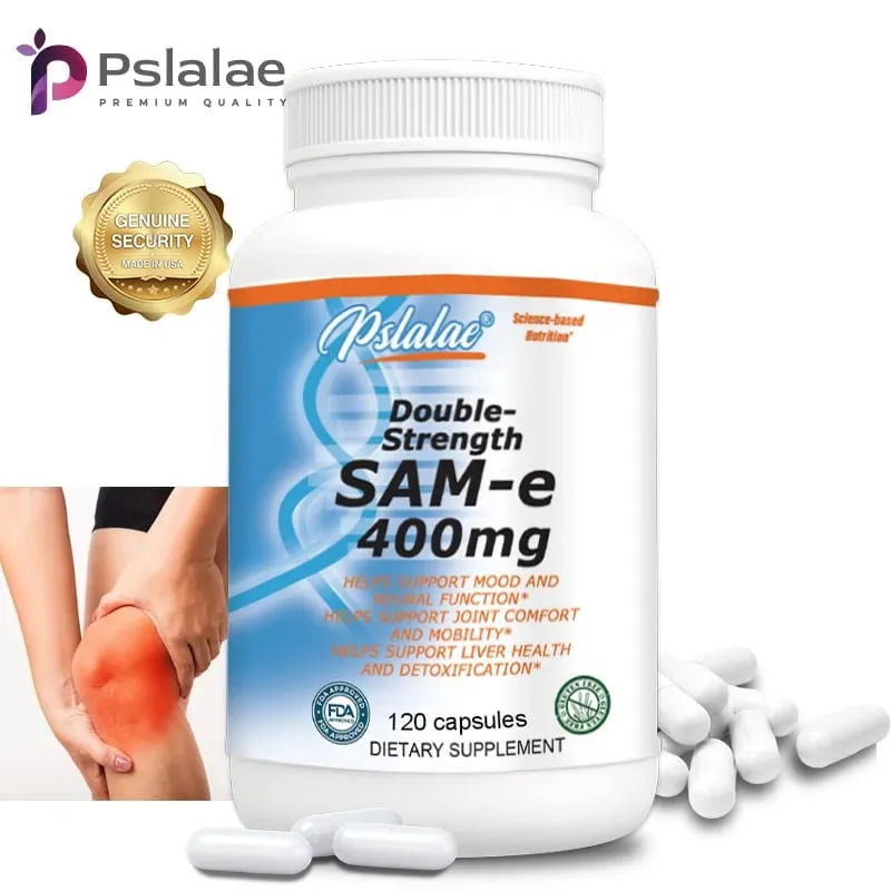 Sam-E 400mg Joint Supplement - Supports Joint Health Brain Function Improves Mood Boosts Energy Levels Relieves Stress — image 1