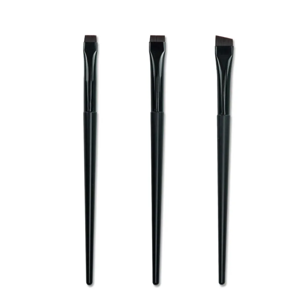 Make-up Tool Šikmý kosmetický štětec Plochý štětec na tužky na obočí Štětec na obočí Čepel štětce na make-up Štětečky na jemné oční linky šikmé