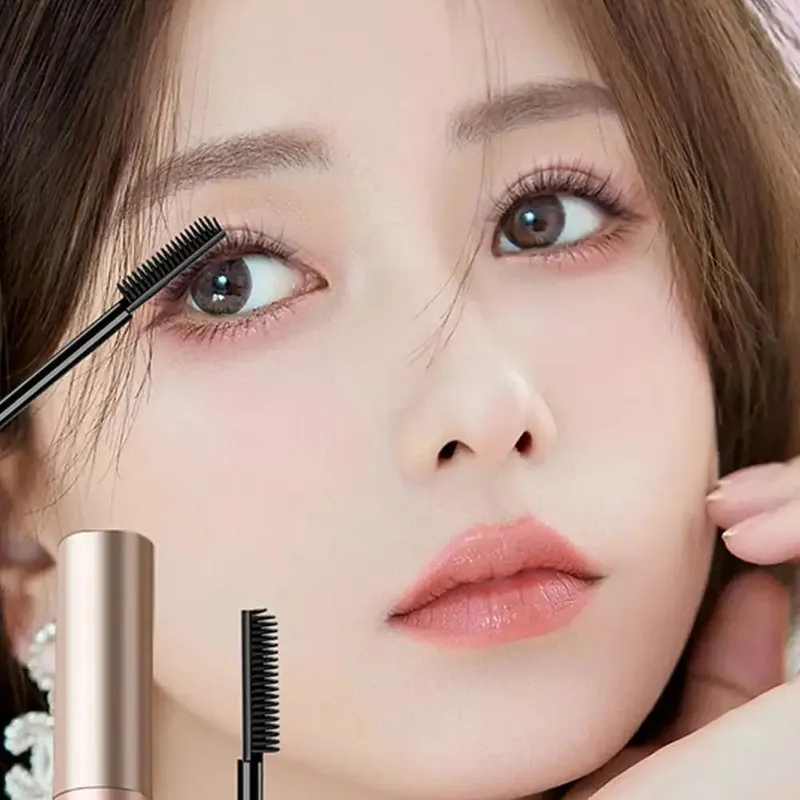 Mascara cils imperméable en Fiber de soie Mascara noir Extensions de cils longues frisées yeux non agglomérants maquillage cosmétiques — image 6