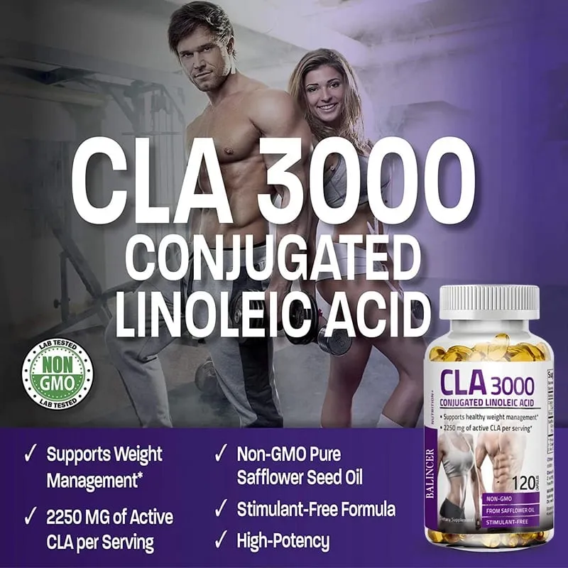 CLA 3000 - Sund vægtstyring Oprethold arteriel elasticitet Fremme blodcirkulationen og styrkelse af immunfunktionen — image 4