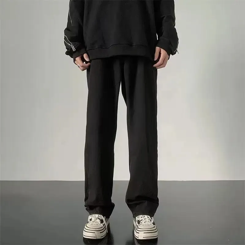 Frühling Sommer Neue Retro männer Jeans Gerade Bein Elastische Casual Vielseitig Klassische Mid-Rise Lange Hosen Bequeme Passform — image 16