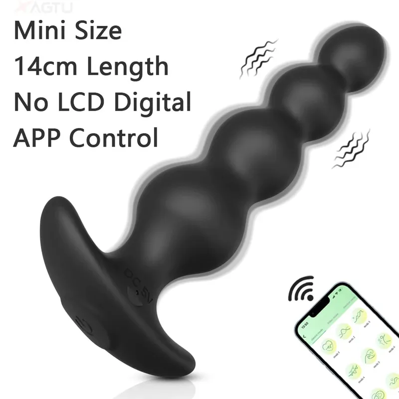 진동 항문 구슬 남성용 항문 공 엉덩이 플러그 전립선 마사지 게이 G-Spot 여성용 질 진동기 성인 용품 섹스 토이 — image 11