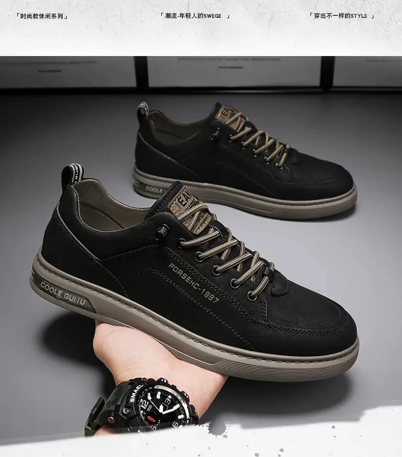 Spring Autumn Men's Casual Sneakers Waterproof Vulcanized Shoes 2024 Men Comforthable Sneakers Men Casual Shoes Plus Size 39-44 — image 8