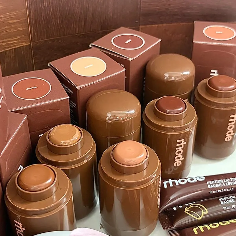 Poket Gangsa Stick Cream Contour Bronzer Balm Pipi Blush Cream Stick Blusher Wajah Stick Lip Gloss Makeup Balsem Asli Pelekat Bengkak — image 2