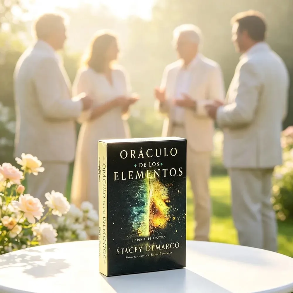 Oráculo De Los Elementos Oracle Cards Baraja De 44 Cartas Versión En Español Guía Espiritual Elemental Juegos De Mesa De Adivinación — image 5