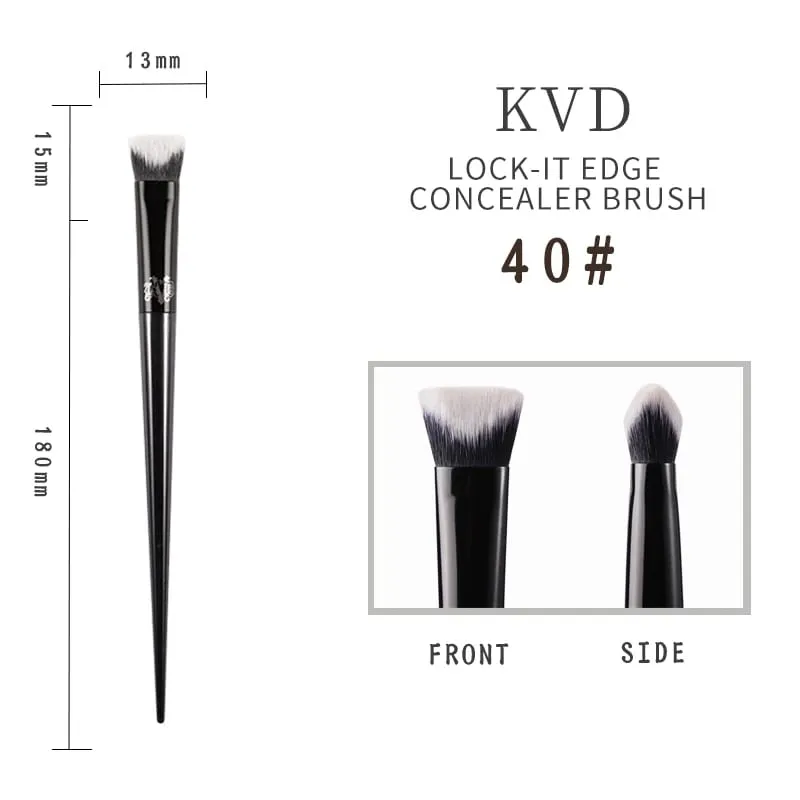 Kat Von D Makeup Brush Foundation Blush Highlight Concealer Powder Sculpting Eyeshadow Brush KVD Brand Makeup Brushes — image 9