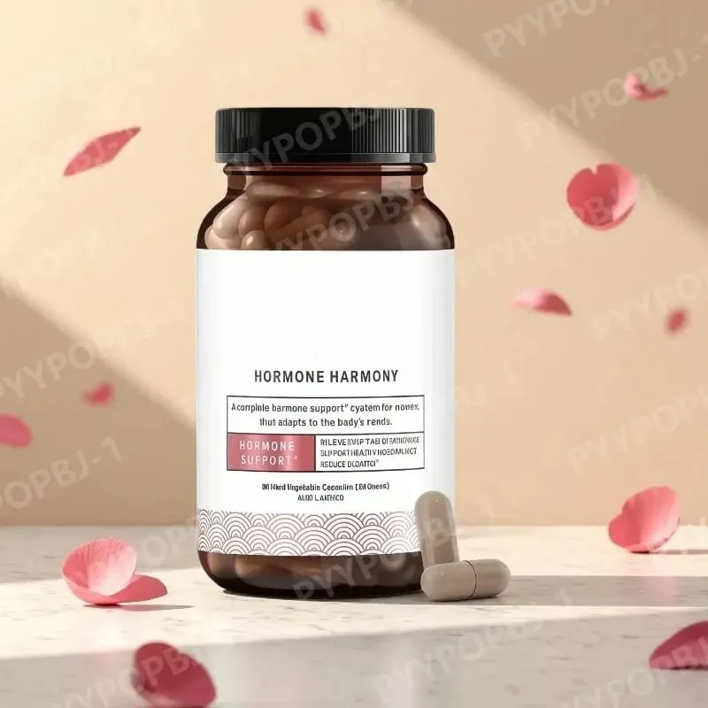 Hormonální harmonie kapsle s přírodním bylinným doplňkem Wellness podpora pro ženy Úleva při menopauze Hormonální rovnováha Počet 72