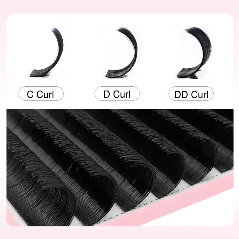 CoMango Easy Fan Lashes rozszerzenie DIY 2d/3d/4d/10d Faux Mink kwitnące przedłużanie rzęs 0.03/0.05/0.07 makijaż rzęs — image 3