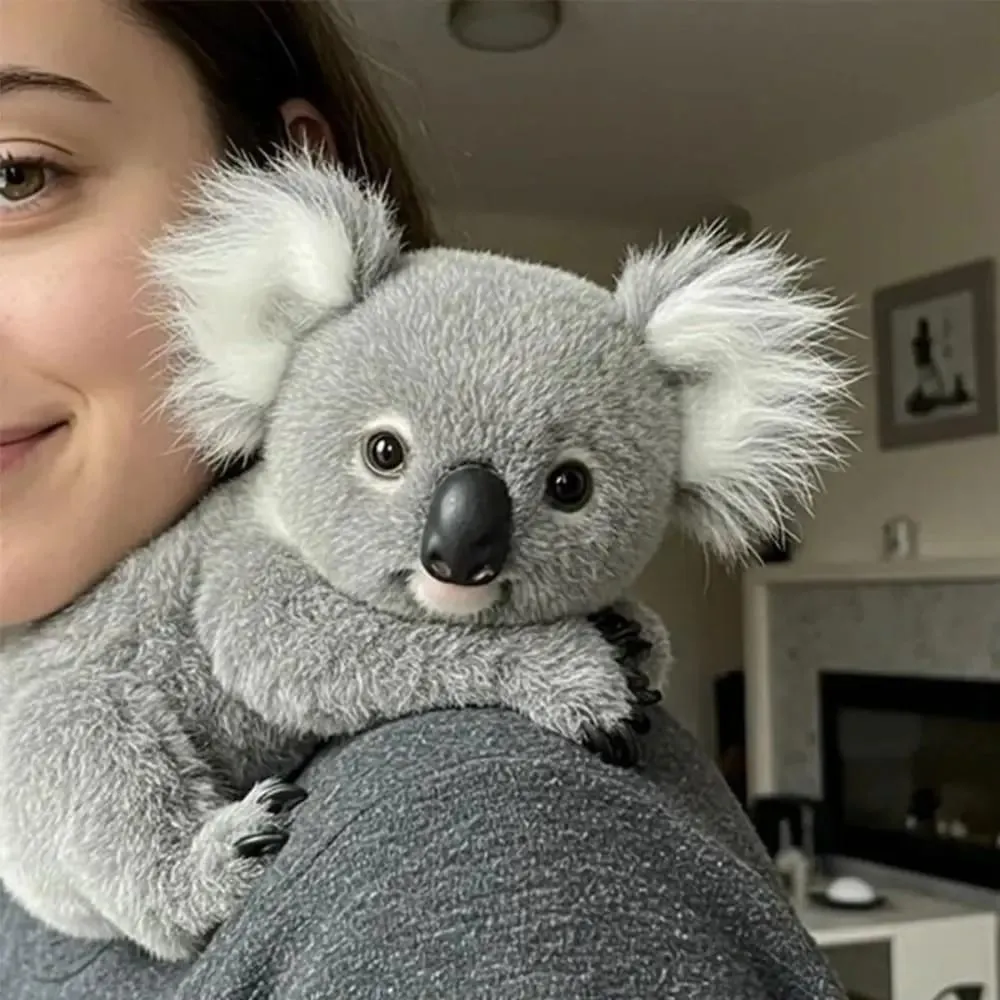 Jouet en peluche Koaly doux, mignon, imite le mouvement naturel, animaux en peluche, soutien émotionnel, jouets en peluche pour le soutien émotionnel — image 5