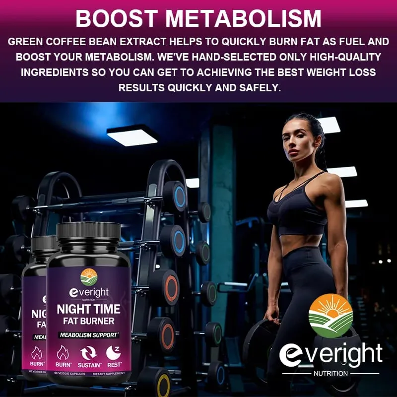 Nighttime Fat Burner & Appetite Suppressant - Thermogenic Metabolism Booster for Weight Loss and Immune Health — image 6