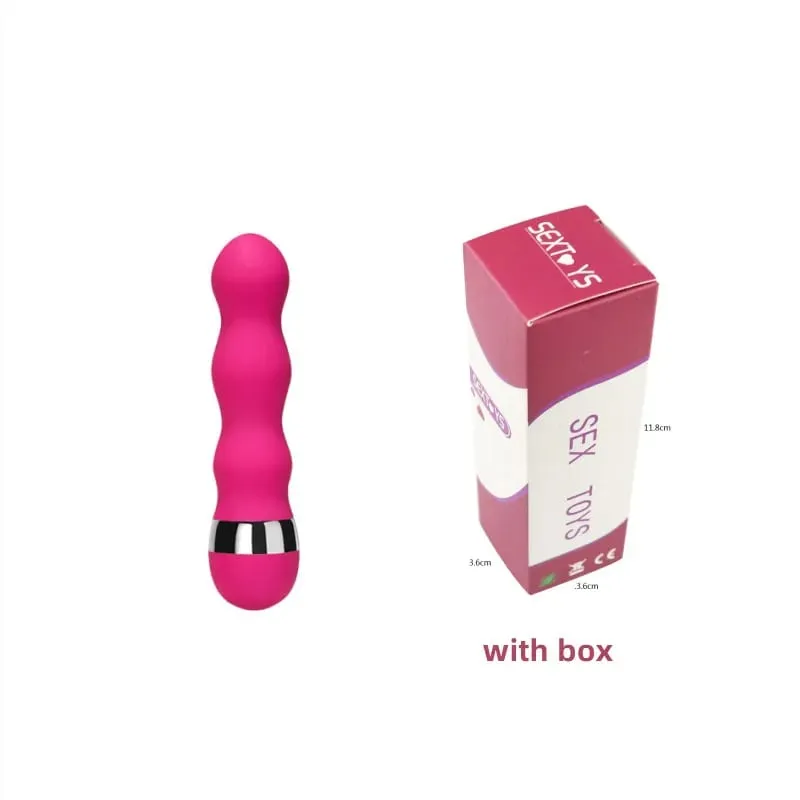 Vícerychlostní bodový vibrátor G Vagina Clitoris Stimulátor anální anální sexuální hračka pro dospělé pro ženy Muži Páry Silikonové dildo