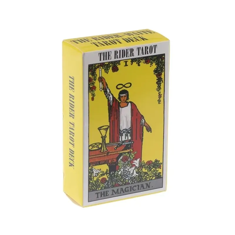 Rider Waite Tarot-Karte, Wahrsagerei, Tarot-Deck für den persönlichen Gebrauch, vollständige englische und spanische Version, Orakel-Deck für Mädchen, Brettspiel