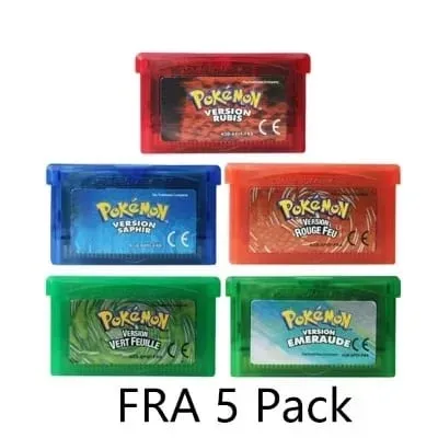 GBA 비디오 게임 카트리지 콘솔 카드 포켓몬 에메랄드 루비 FireRed LeafGreen 사파이어 GBA/NDS용 다국어 — image 8