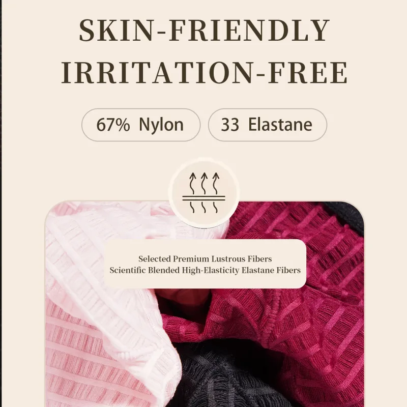 Quần Lót Nam Gân Họa Tiết Nam Ngắn Nylon Elastane Quần Lót Nhẹ Mỏng Thoải Mái Nam Tam Giác Quần Lót M‑XXL — image 24