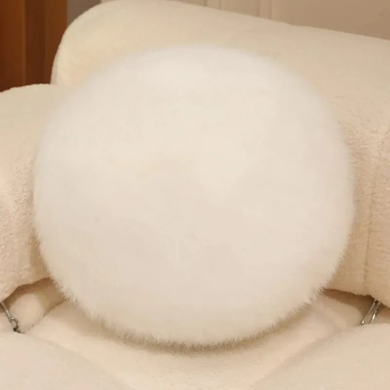 30 cm Lange Plüsch Flauschigen Runden Plüsch Kissen Cartoon Ball Kissen Begleiten Gefüllte Kissen Auto Hause Sofa Decor Plüsch Kissen — image 8