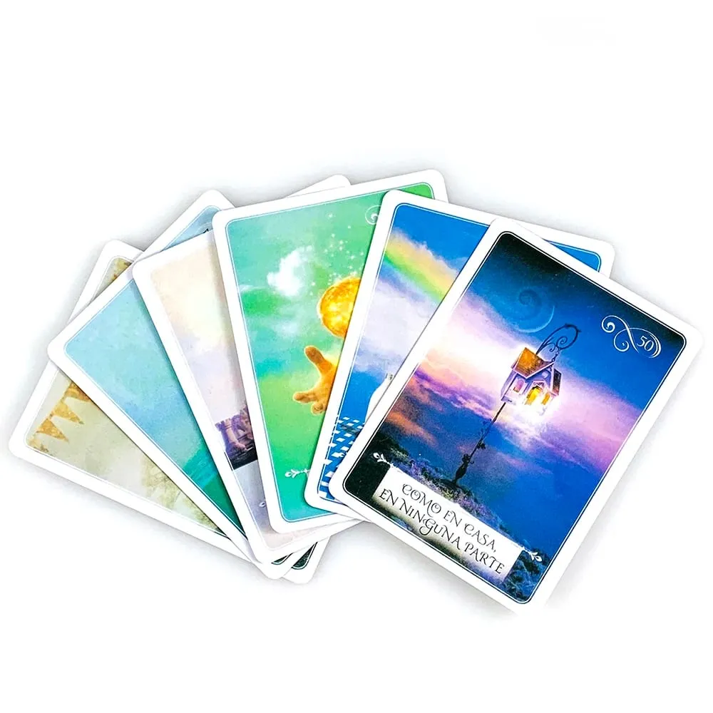 Карты Oráculo De La Sabiduría Oracle, испанская версия, колода для гадания мудрости, карты для гадания, игра для коллекционеров, подарки — image 5