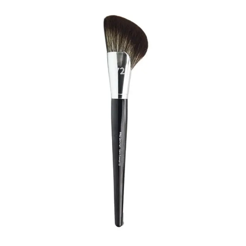 Pinceaux de maquillage Pro Demi Fan, 1 pièce, poudre pour le visage, contour #72, pinceau de maquillage, bronzeur, sculpture, manche en bois — image 1