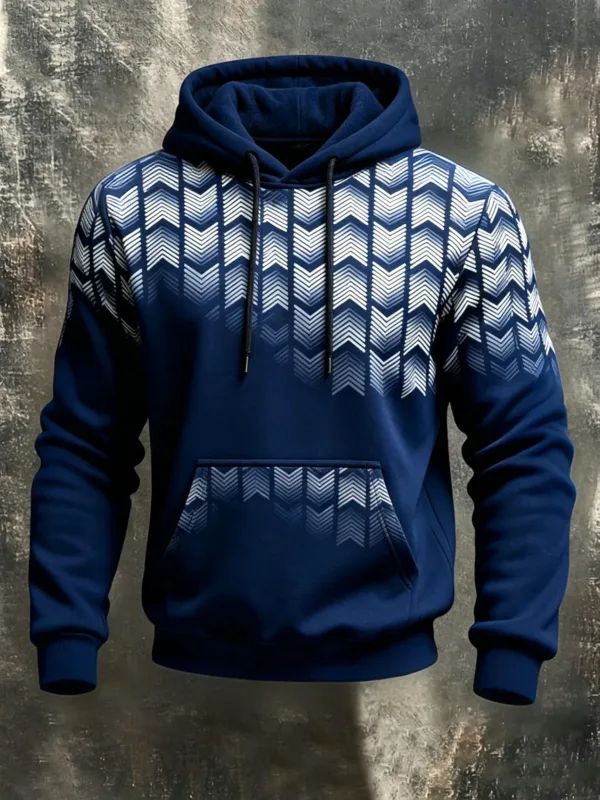Sudadera con capucha unisex con estampado 3D, estilo vintage con textura de óxido, jersey de manga larga con bolsillo canguro, sudadera informal de calle — image 14