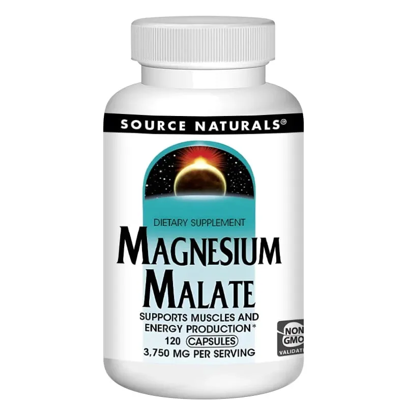 Magnesiummalat 3750 mg Nahrungsergänzungsmittel unterstützt die Gesundheit der Muskelfunktion und die Energieproduktion — image 9