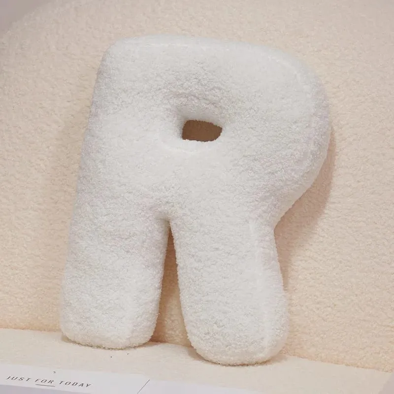 Oreiller en peluche avec lettres anglaises de dessin animé, coussin de canapé, de lit, enseignement des mots, jeu, décoration de salon, 40CM — image 25