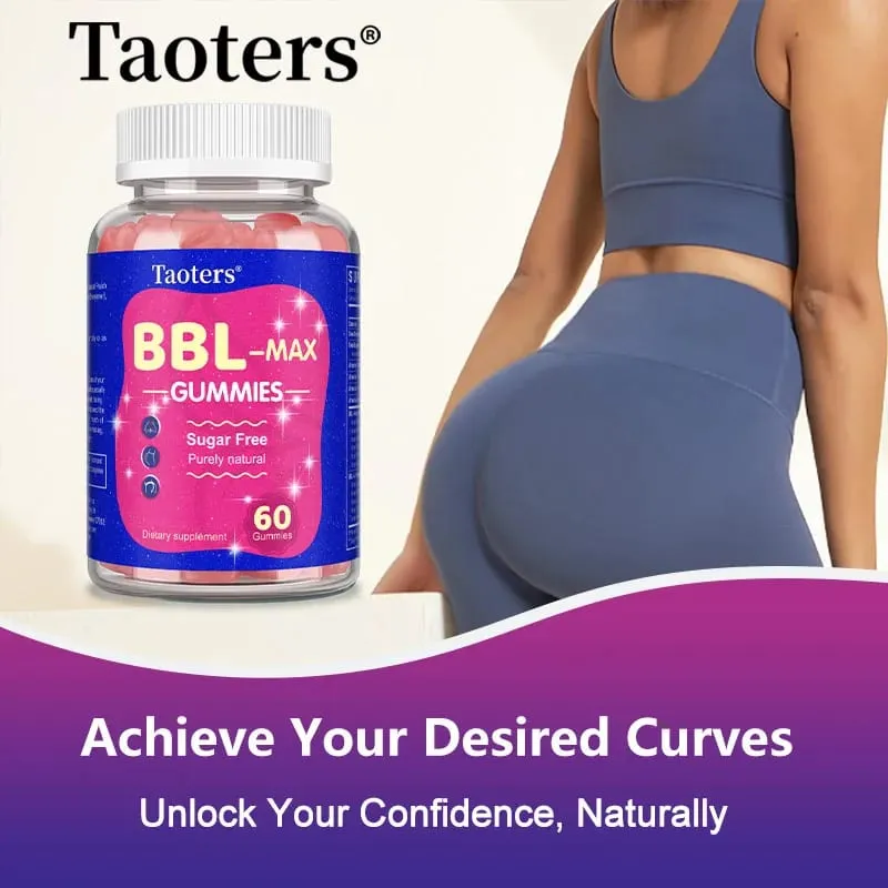 Gomme gommose per l'ingrandimento dei glutei da donna - BBL- MAX Gummies - con multivitaminici ed estratti di erbe — image 2