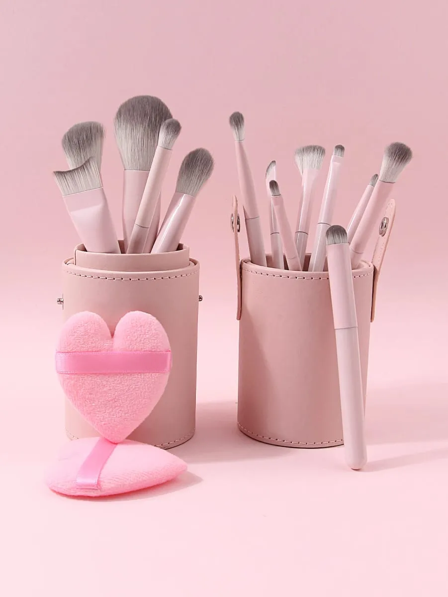Σετ επαγγελματικού πινέλου μακιγιάζ Foundation Blush Eyeshadow Brush Contour Powder Brush Complete Makeup Tools Kit Travel Essent — image 6