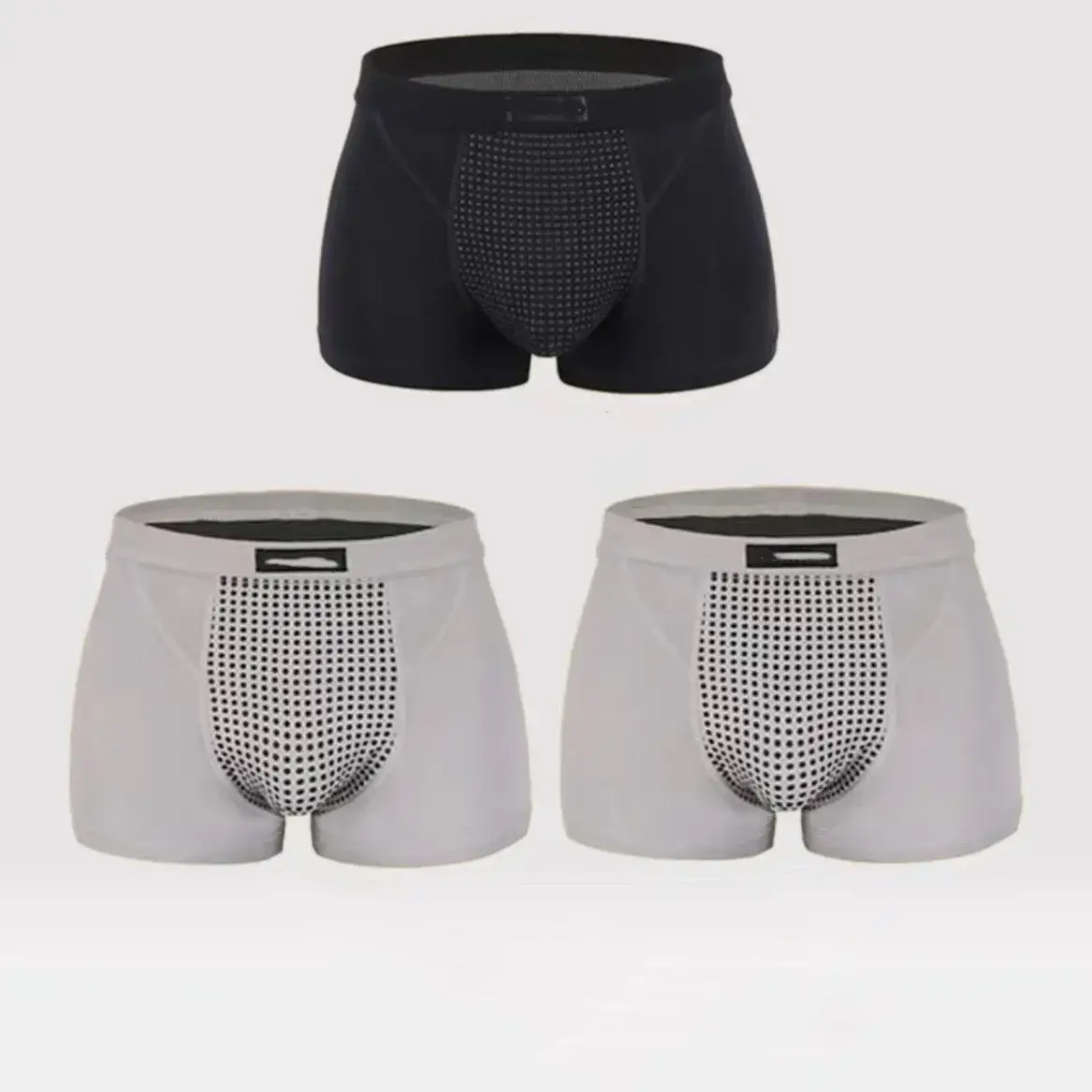 3PC Herren-Magnettherapie-Unterwäsche, verbesserte Boxershorts mit 22 Magneten, L-6XL, Anti-Schmerz-Gesundheitsunterwäsche, brasilianische atmungsaktive Männer — image 7