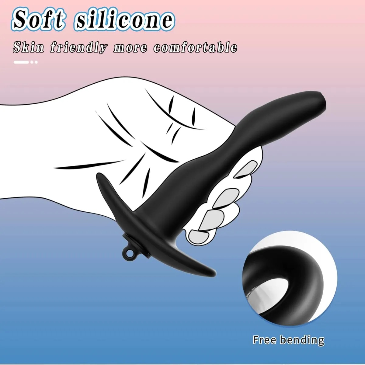 Speculum cavo Sbirciare Perline Anali Butt Plug con Tappo Espansore Tunnel Clistere Ano Dilatazione Giocattoli Adulti Del Sesso per Le Donne Uomini Gay — image 5
