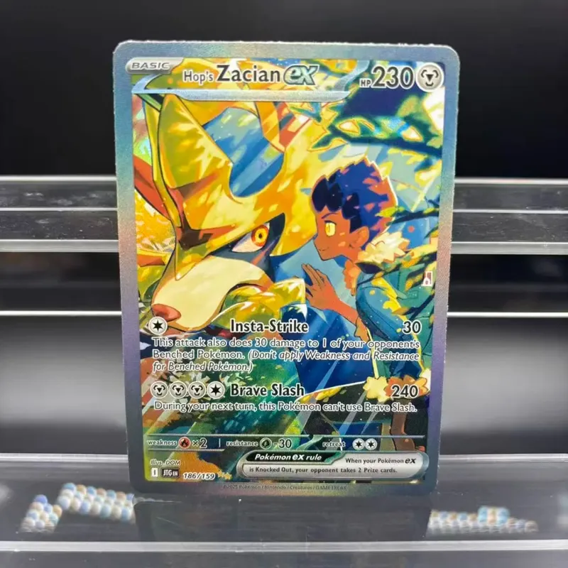 Kad Koleksi DIY Psyduck Salamence Crobat Mewtwo ex EN Buatan Sendiri Kad Tunggal Permainan Klasik Anime Kad Hadiah Mainan — image 13