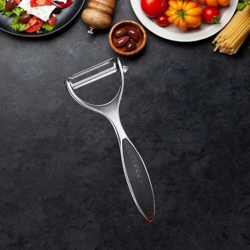 2 pçs descascador de cozinha de aço inoxidável descascador de legumes para cortar cebolas cortar frutas legumes abóbora descascador específico ferramenta de cozinha — image 12