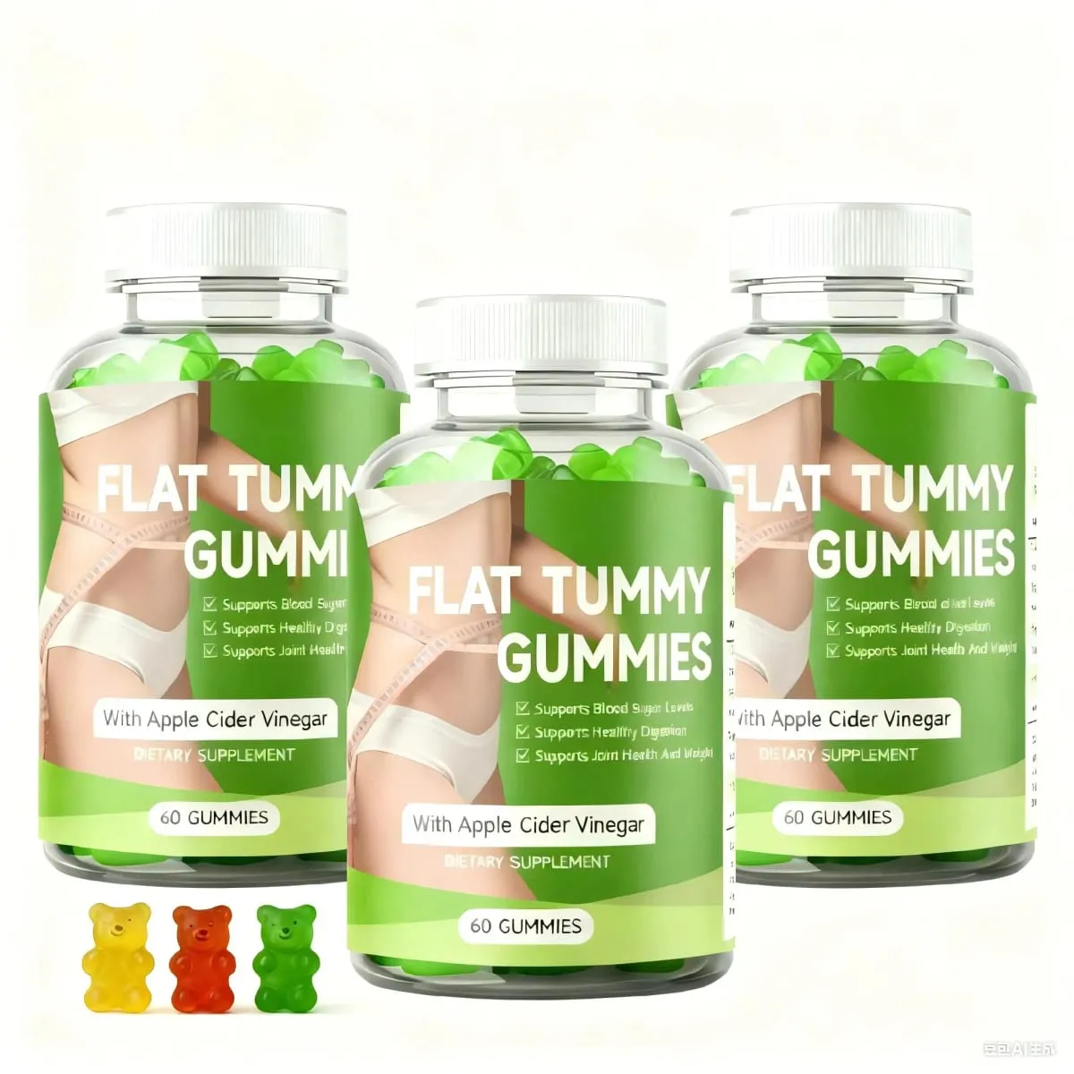 Caramelle gommose di supporto al metabolismo - Gestione del peso Bruciare i grassi L'aumento del metabolismo supporta un sistema nervoso sano - 60 Caramelle gommose — image 6